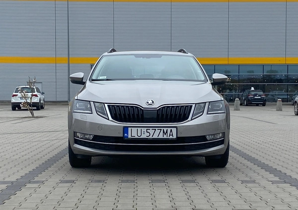 Skoda Octavia cena 62000 przebieg: 177000, rok produkcji 2017 z Lublin małe 407